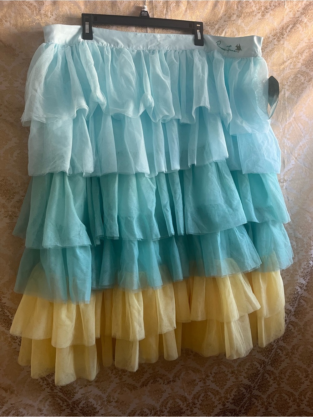Disney Princess Tiana Tiered Tulle Midi Skirt